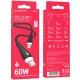 Дата кабель Borofone BX100 Advantage 60W Type-C to Type-C Black