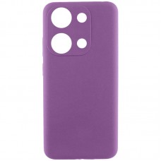 Чохол Silicone Cover Lakshmi Full Camera (AAA) для Xiaomi Redmi Note 13 4G Сливовый / Purple