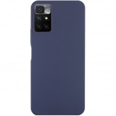 Чохол Silicone Cover Lakshmi (AA) для Xiaomi Redmi 10 Синій / Midnight Blue