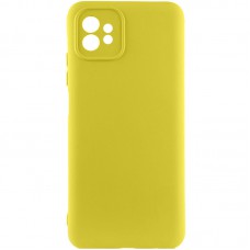 Чохол Silicone Cover Lakshmi Full Camera (A) для Motorola Moto G32 Жовтий / Flash