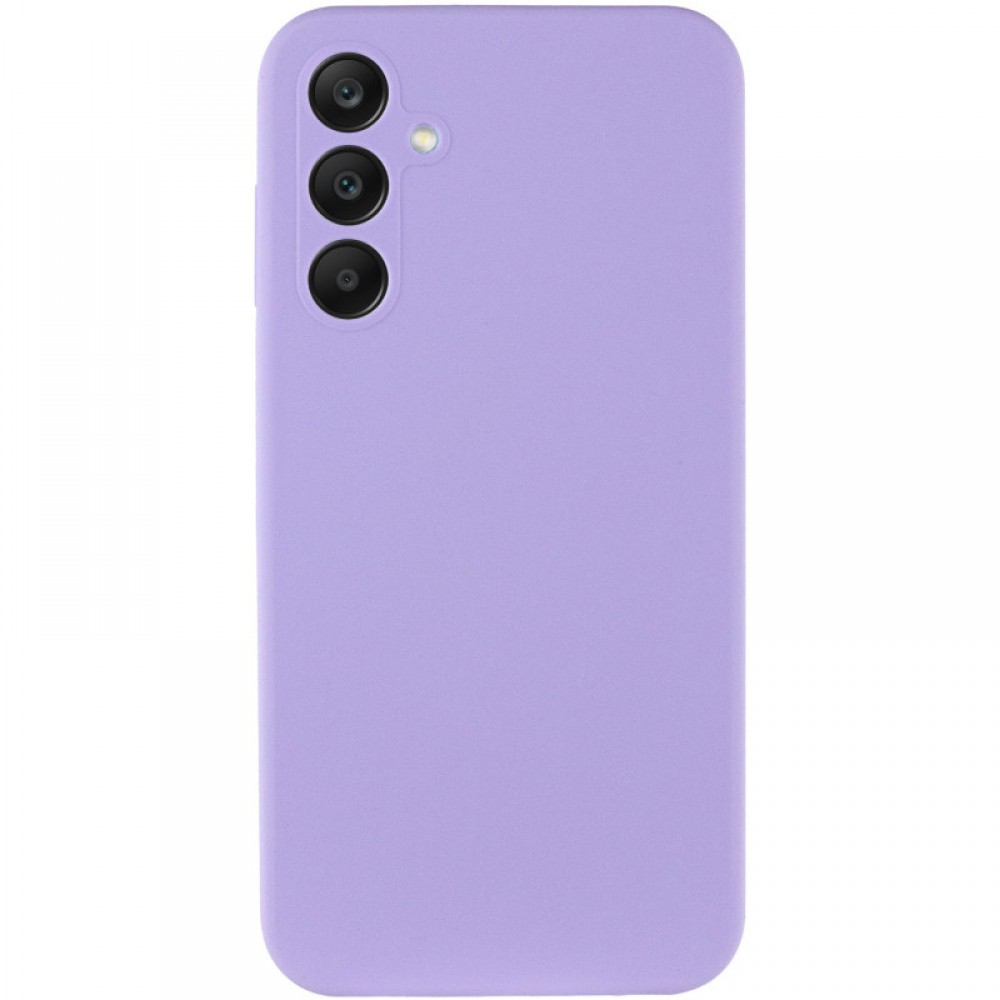 Чохол Silicone Cover Lakshmi Full Camera (AAA) для Samsung Galaxy S25+ Бузковий / Dasheen