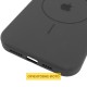 Чохол Silicone Case Full Protective (AA) V2 with MagSafe для Apple iPhone 17 Pro Max (6.9") Сірий / Dark Gray