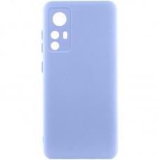 Чохол TPU GETMAN Liquid Silk Full Camera для Xiaomi Redmi Note 12S Бузковий / Light purple