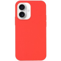 Чохол Silicone Case Full Protective (AA) NO LOGO для Apple iPhone 16 (6.1") Кавуновий / Watermelon red