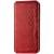 Шкіряний чохол-книжка GETMAN Cubic (PU) для Xiaomi Redmi 9 Червоний