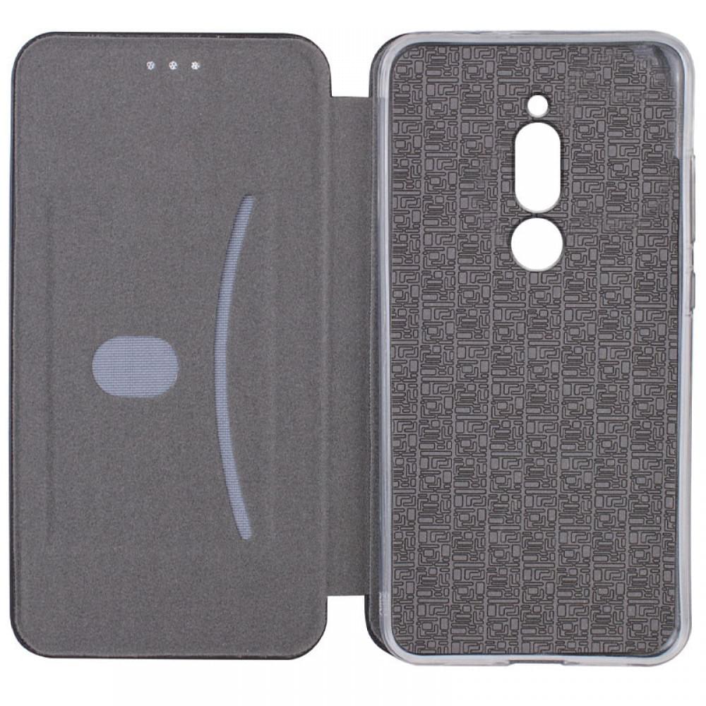 Шкіряний чохол-книжка Classy для Xiaomi Redmi 8 Темно-синій