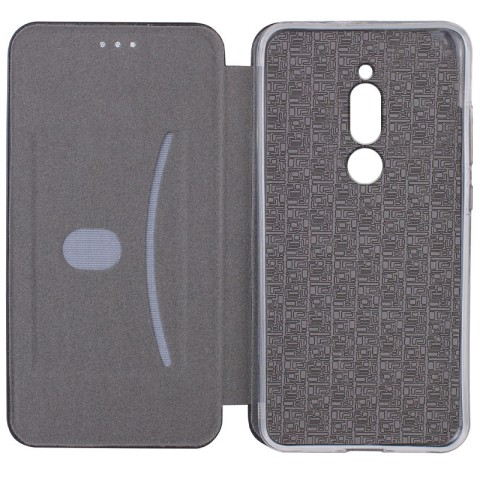 Шкіряний чохол-книжка Classy для Xiaomi Redmi 8 Темно-синій