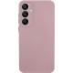 Чохол TPU GETMAN Liquid Silk Full Camera для Samsung Galaxy S23 Рожевий / Pink Sand