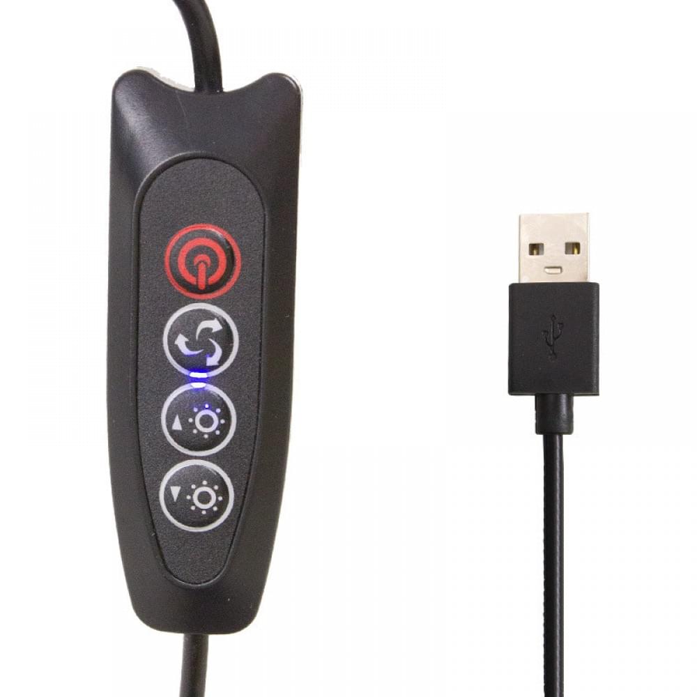 Кольцевая светодиодная LED лампа Flat Ring 8"