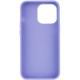 TPU чохол Bonbon Metal Style для Apple iPhone 14 Pro (6.1") Бузковий / Dasheen