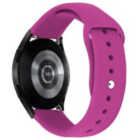 Силіконовий ремінець Sport для Smart Watch 20mm Малиновий / Dragon Fruit