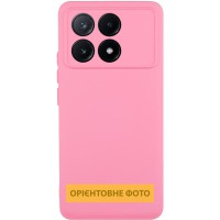 Чохол TPU GETMAN Liquid Silk Full Camera для Xiaomi Poco X6 / Note 13 Pro 5G Рожевий / Pink