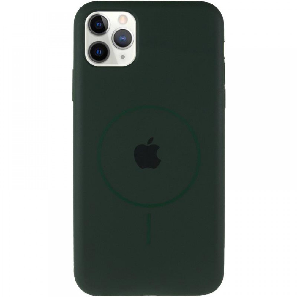 Чехол Silicone Case Full Protective (AA) with MagSafe для Apple iPhone 11 Pro Max (6.5")