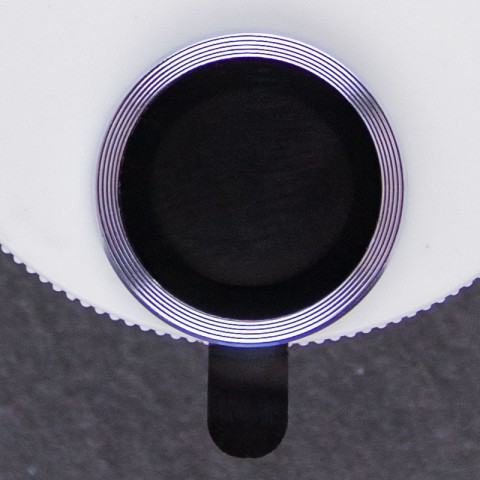 Захисне скло Metal Classic на камеру (у упак.) для Apple iPhone 14 (6.1") / 14 Plus (6.7") Блакитний / Light Blue