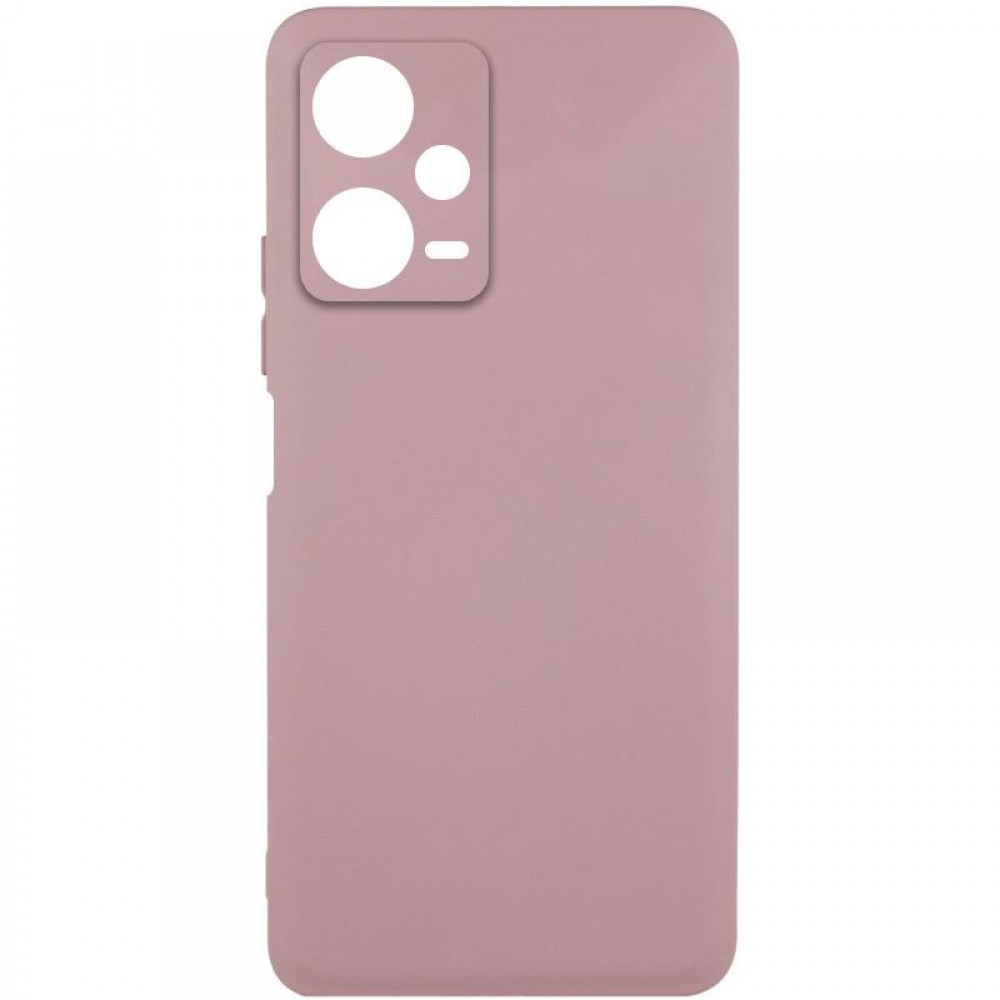 Чохол Silicone Cover Ummi Lakshmi Full Camera (AA) для Xiaomi Redmi Note 12 Pro 5G Рожевий / Pink Sand