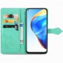 Шкіряний чохол (книжка) Art Case з візитницею для Xiaomi Mi 10T / Mi 10T Pro Бірюзовий