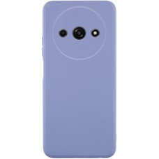 Силіконовий чохол Candy Full Camera для Xiaomi Redmi A3 Блакитний / Mist blue