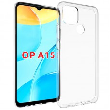 TPU чохол Epic Transparent 1,5mm для Oppo A15s / A15 Безбарвний (прозорий)