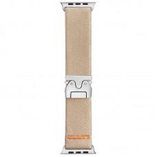 Ремінець Nylon New Design для Apple Watch 38/40/41/42mm Taupe