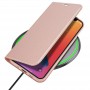 Чохол-книжка Dux Ducis з кишенею для візиток для Apple iPhone 14 / 13 (6.1") Rose Gold