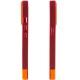 Чохол TPU+PC Bichromatic для Apple iPhone 12 Pro / 12 (6.1") Brown burgundy / Orange