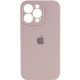 Чохол Silicone Case Full Camera Protective (AA) для Apple iPhone 15 Pro (6.1") Сірий / Lavender