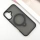 TPU+PC чехол Metal Buttons with MagSafe Colorful HQ Ring для Apple iPhone 16 (6.1")