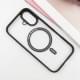 TPU+PC чохол Blueo Skin Friendly Frosted with MagSafe для Apple iPhone 16 (6.1") Чорний