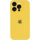 Чохол Silicone Case Full Camera Protective (AA) для Apple iPhone 14 Pro (6.1") Жовтий / Yellow