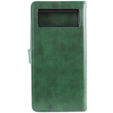 Шкіряний чохол-книжка GETMAN Gallant (PU) для Google Pixel 7a Зелений