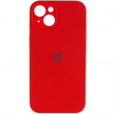 Чохол Silicone Case Full Camera Protective (AA) для Apple iPhone 13 (6.1") Червоний / Red / PVH