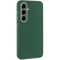TPU чохол Bonbon Metal Style для Samsung Galaxy S23+ Зелений / Army green