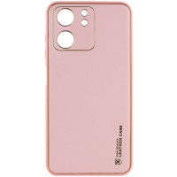 Шкіряний чохол Xshield для Xiaomi Redmi 13C / Poco C65 Рожевий / Pink