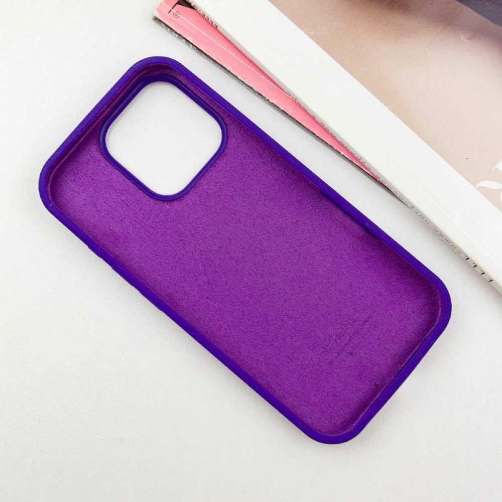 Чохол Silicone Case Full Protective (AA) для Apple iPhone 16 Pro Max (6.9") Фіолетовий / Ultra Violet