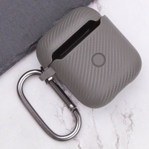 Футляр SGP Shockproof для навушників Airpods 1/2 Grey