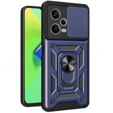 Чохол Ummi Camshield Serge Ring для Xiaomi Redmi Note 12 Pro+ 5G Синій