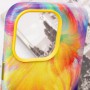 Шкіряний чохол Colour Splash with MagSafe для Apple iPhone 13 Pro (6.1") Yellow / Red