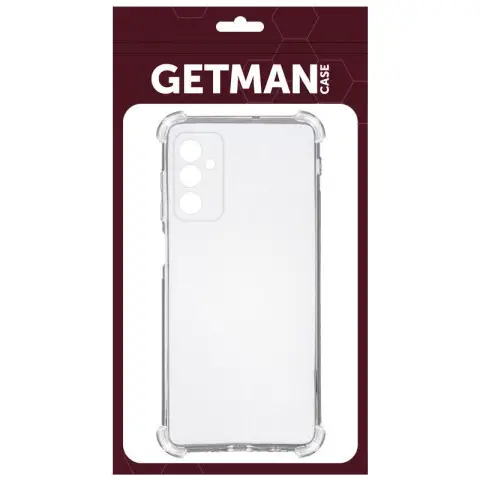 TPU чехол GETMAN Ease logo усиленные углы Full Camera для Samsung Galaxy M35 5G