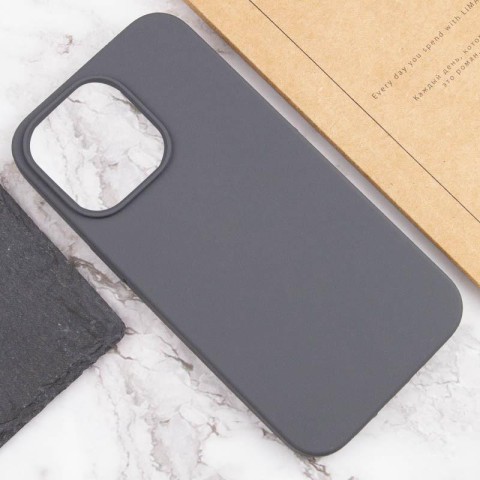 Чохол Silicone Case Full Protective (AA) NO LOGO для Apple iPhone 16 Pro Max (6.9") Сірий / Dark Gray