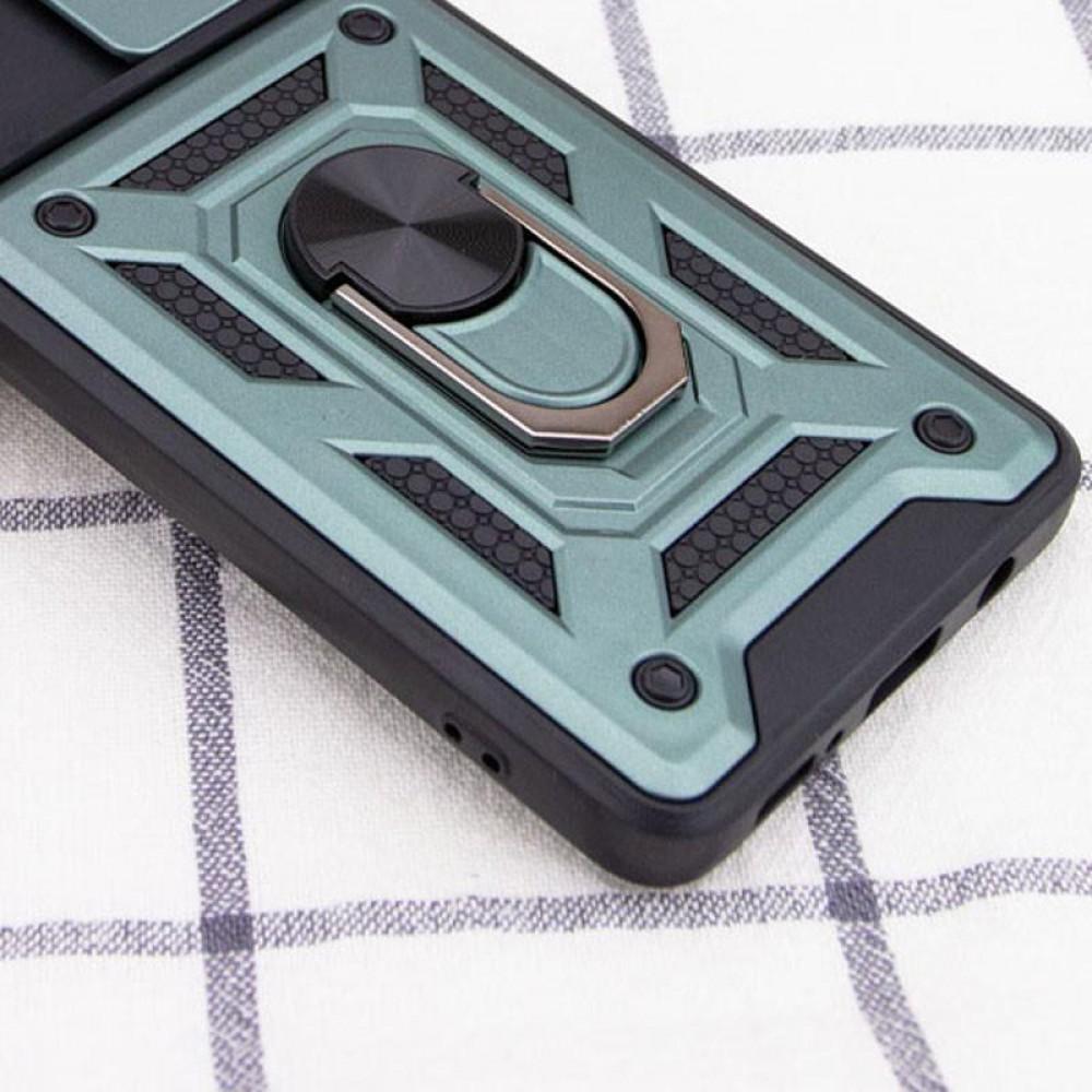 Чохол Ummi Camshield Serge Ring для Xiaomi Redmi Note 13 Pro 4G / 14s / Poco M6 Pro 4G Зелений