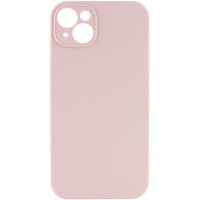 Чохол Silicone Case Full Camera Protective (AA) NO LOGO для Apple iPhone 13 (6.1") Рожевий / Pink Sand