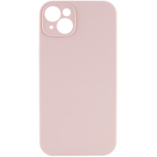 Чохол Silicone Case Full Camera Protective (AA) NO LOGO для Apple iPhone 13 (6.1") Рожевий / Pink Sand