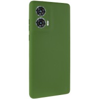 Чохол Silicone Cover Lakshmi Full Camera (AA) для Motorola Edge 50 Зелений / Dark green