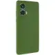 Чохол Silicone Cover Lakshmi Full Camera (AA) для Motorola Edge 50 Зелений / Dark green