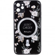 TPU+PC чехол Secret Garden with MagSafe для Apple iPhone 12 (6.1")