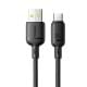 Дата кабель Baseus Silky Series OS Fast Charging USB to Type-C 100W (2m) (P10377703) Cluster Black