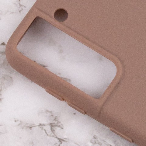 Силіконовий чохол Candy для Samsung Galaxy S21+ Коричневий