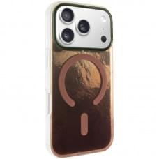 Чохол TPU Shiny Mountain (MagFit) для Apple iPhone 17 Pro Max (6.9") Chocolate