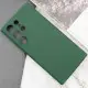 Чохол Silicone Cover Lakshmi Full Camera (AAA) для Samsung Galaxy S24 Ultra Зелений / Cyprus Green