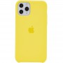 Чохол Silicone Case (AA) для Apple iPhone 11 Pro Max (6.5") Жовтий / Yellow